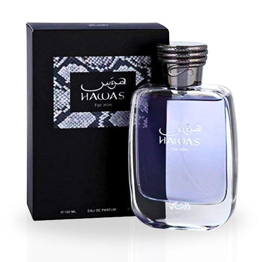 RASASI Hawas For Him Eau De Parfum Spray - Long Lasting Perfume for Men