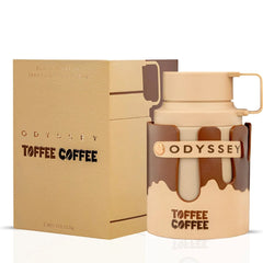 Armaf Odyssey Toffee Coffee Eau de Parfum for Women and Men 3.4 fl oz 100ml Sweet Gourmand & Coffee Infused Scent Unisex Fragrance