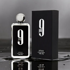Afnan 9PM Eau de Parfum Spray for Men 3.4 oz - Amber, Vanilla Scent Perfume | Long Lasting scent | winter fragrance.