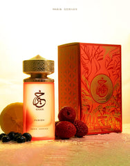 Khair Fusion Perfume 3.4 Fl Oz 100ml EDP Paris Corner A Lychee Fragrance Blending Fruity Notes of Lychee Blackcurrant & Red Apple with Floral Elegance for an Enchanting Aroma