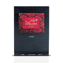 RASASI Hawas Fire 100ml Eau De Parfum |  Arabian Scent for Men, Exuding Strength & Elegance