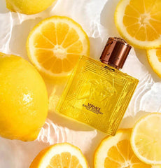 Versace Eros Energy Eau de Parfum for Men 3.4 oz - Bold Citrus & Cool Mint Freshness Regular Edition Perfume