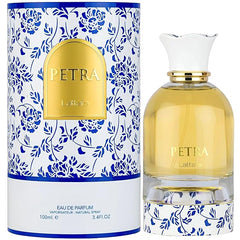 Lattafa Petra – Long-Lasting Fruity, Floral & Musky Eau de Parfum, Premium Unisex Fragrance, 100ml / 3.4 oz
