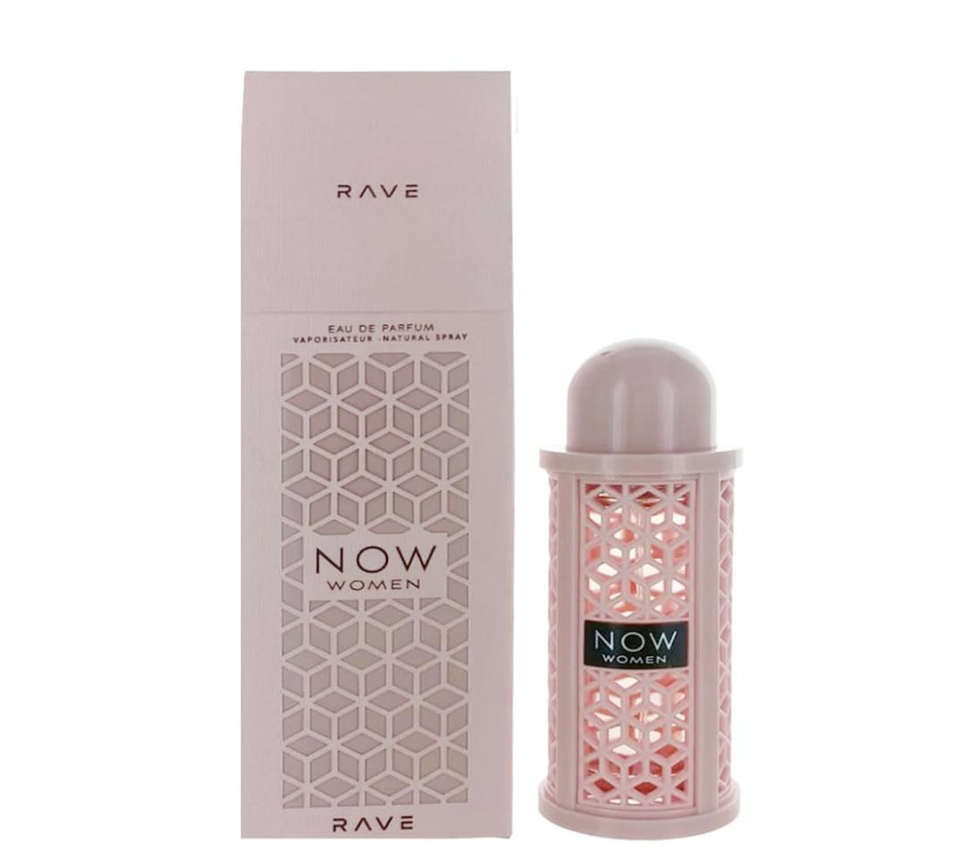Lattafa Rave Now Eau de Parfum Spray for Women, 3.4 Ounce
