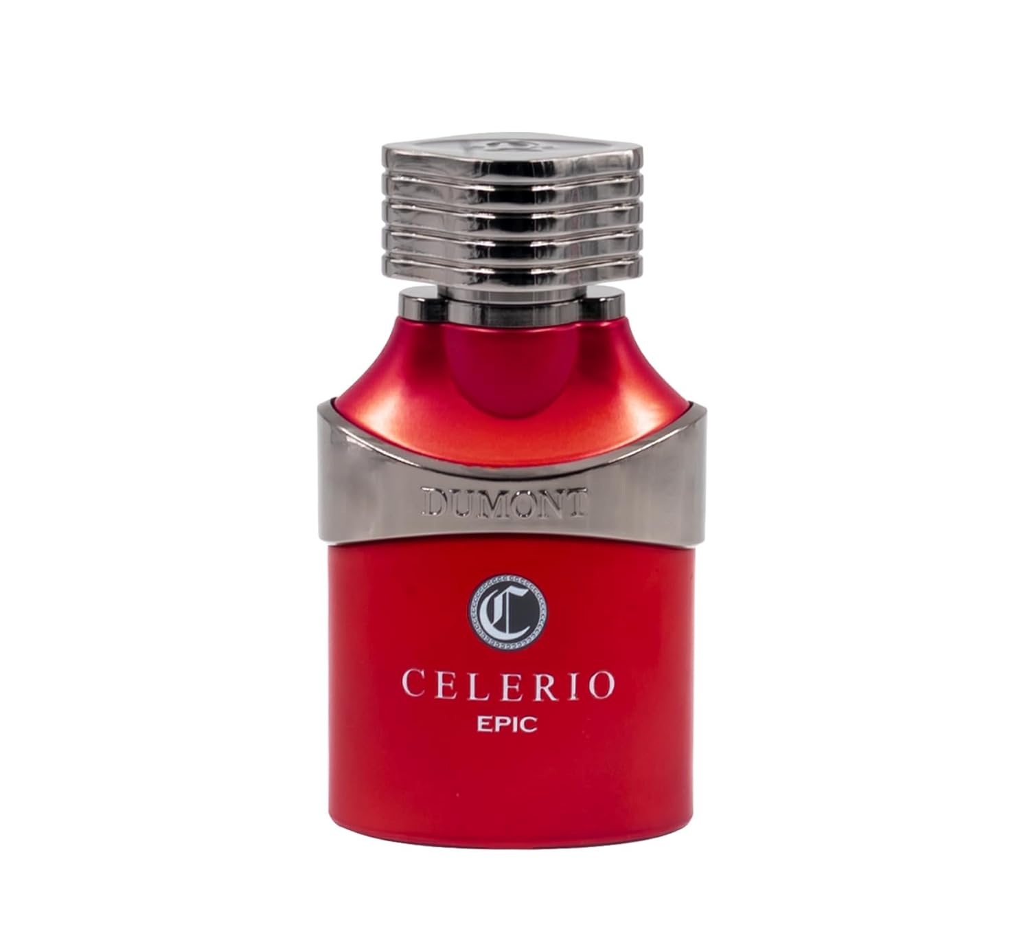 DUMONT Celerio Epic Eau De Perfume Men - Fragrance Notes Lemon & Fresh Fruits - Unisex Suitable for Men & Women - Long Lasting Cologne Mist, 3.4oz RED