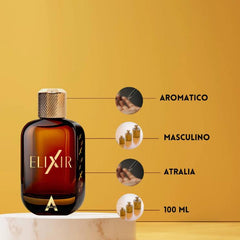 Elixir Eau De Parfum for Men 100ml | Bold, Long-Lasting Scent with Fresh &  Amber Notes | Premium Long lasting  Fragrance for Men