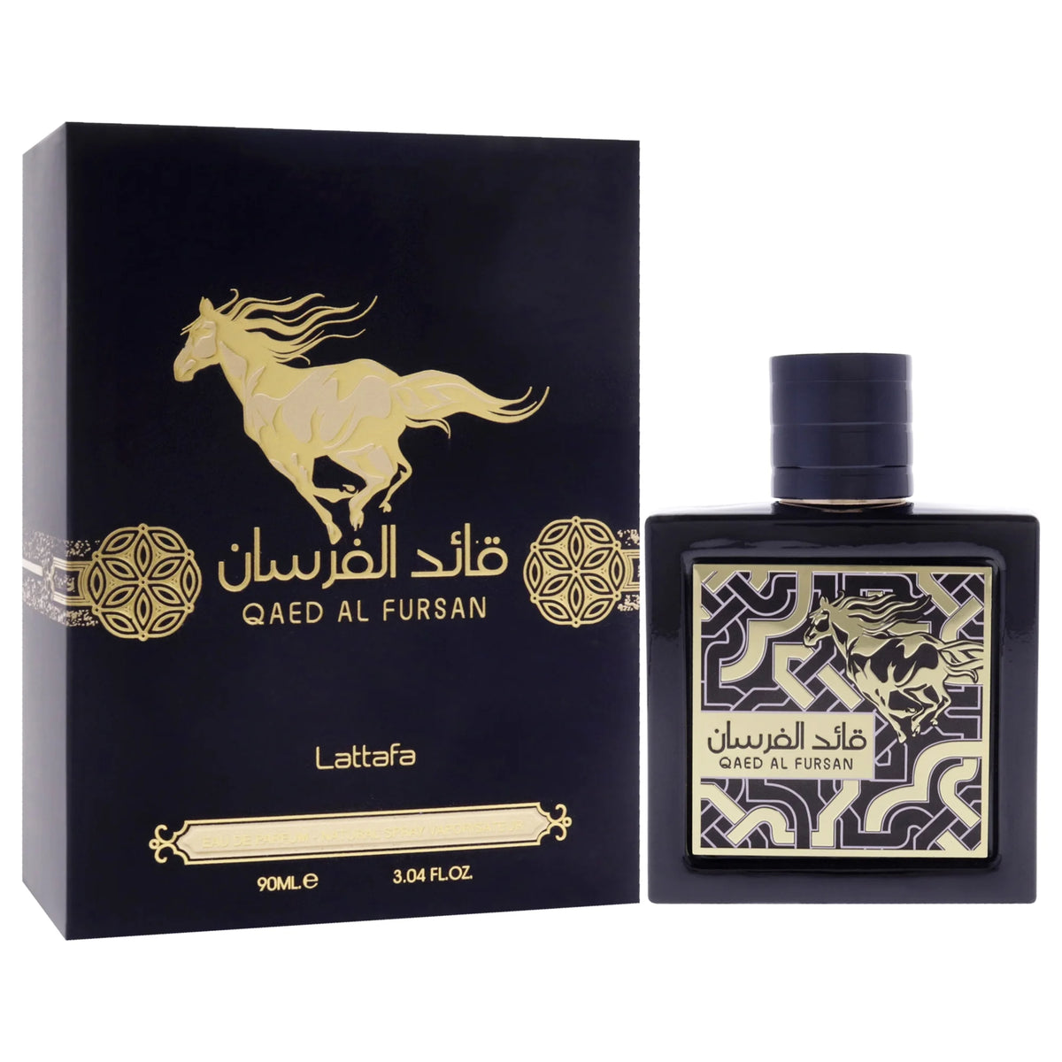 Lattafa Qaed Al Fursan Eau De Parfum Spray 3.04FL.OZ For Unisex