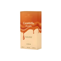Al-Rehab Caramello Unisex Eau de Parfum Spray 1.69 Fl Oz 50 ml Luxurious Caramel Fragrance with gourmand Notes