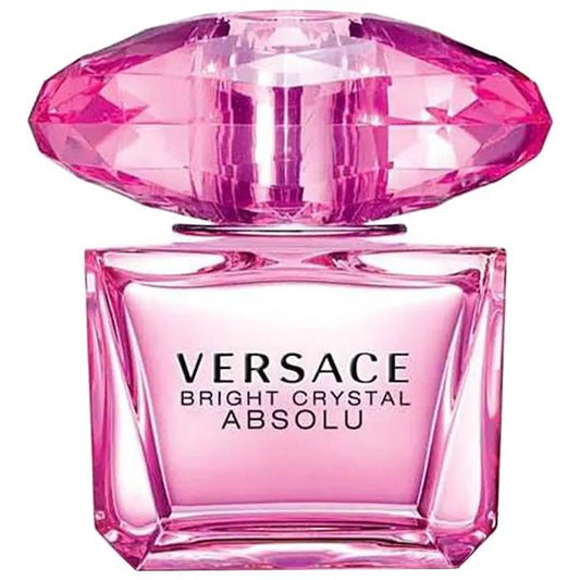 Versace Bright Crystal Absolu for Women 3.0 oz / 90 ml Eau de Parfum Spray - Long Lasting Fragrance, Ideal for All Seasons | Rose , Vanilla