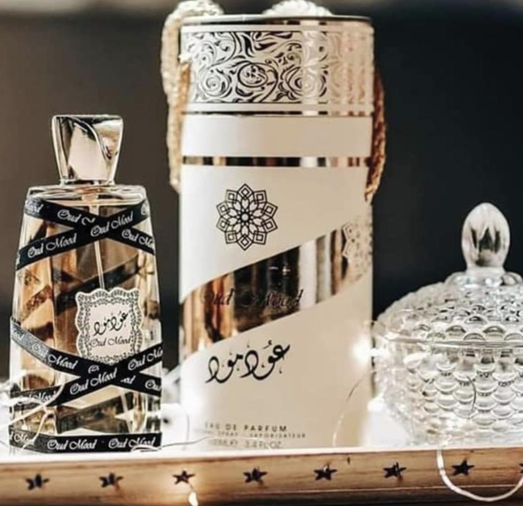 Lattafa Perfumes Oud Mood for Unisex Eau de Parfum Spray, 3.4 Ounce
