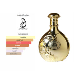 ARABIYAT PRESTIGE Nyla Vani-Elle 2.7 fl. oz Eau de Parfum Unisex Fragrance with Vanilla and Jasmine for Men and Women