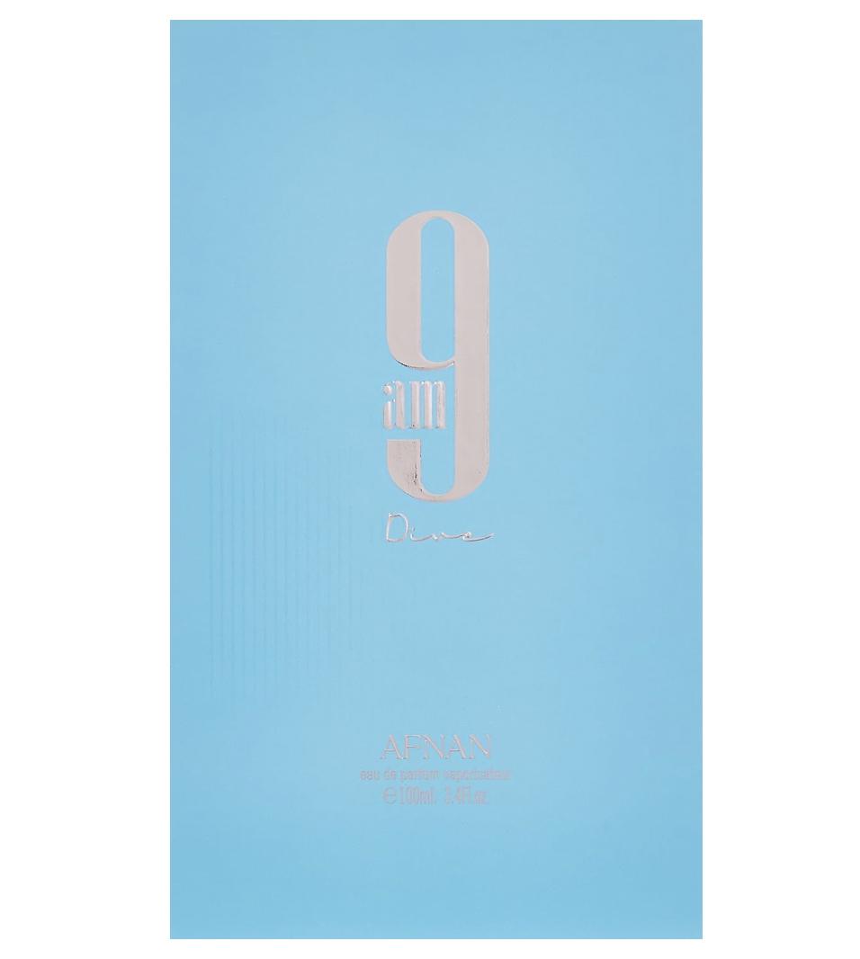 Afnan 9Am Dive Eau de Parfum Spray for Unisex, 3.4 Ounce | Long Lasting | Fresh , Fruity , Woody | Best for Summer