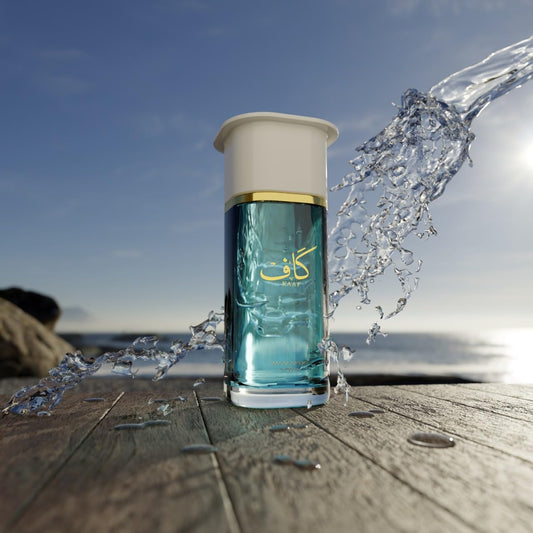 Ahmed Al Maghribi Kaaf Eau De Parfum 100 ML - Unisex Fragrance with Notes of Rose, Saffron, Amber & Musk - Super Rich & Iconic| Long lasting summer fragrance