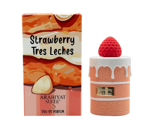 Arabiyat Sugar Coconut Chiffon & Strawberry Tres Leches Eau de Parfum (EDP) Set | 100ml / 3.4 fl oz Each | sweet fragrance | Long lasting scent