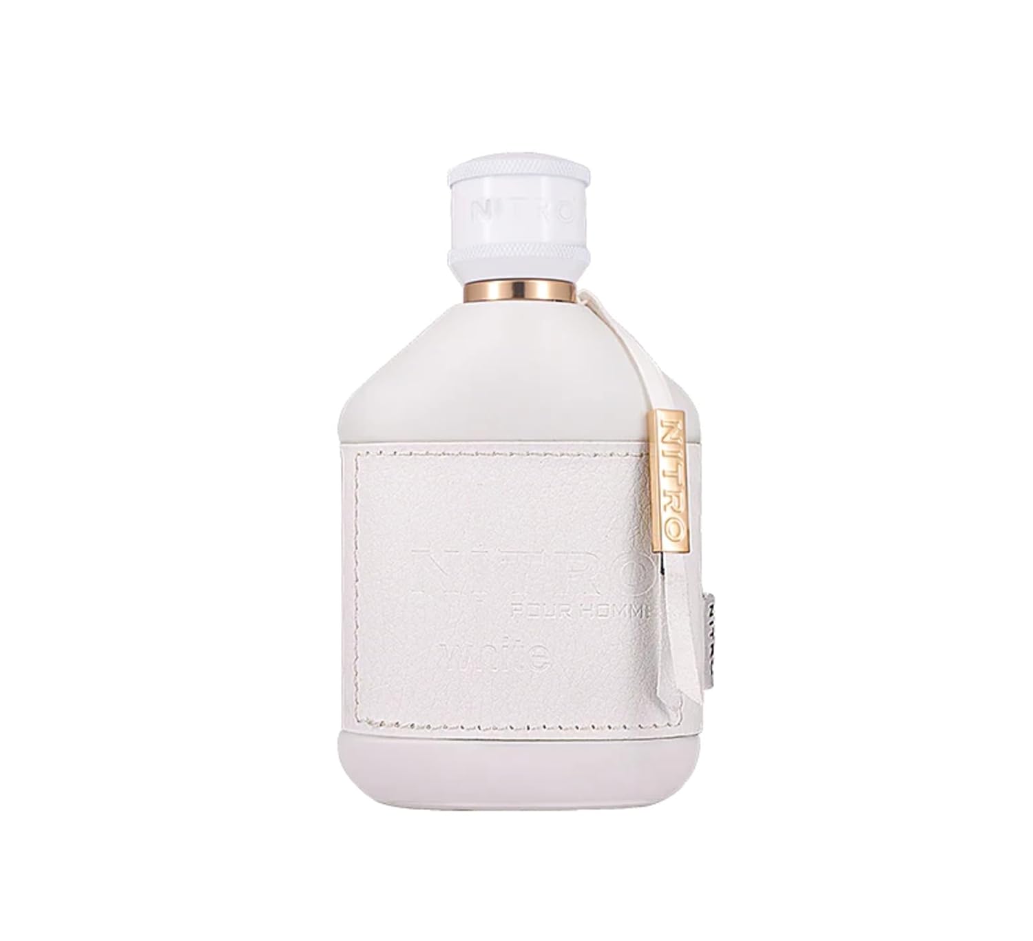 Nitro White Eau De Parfum Men, 3.4 Fl Oz - 100Ml - Luxury Perfume for Men - Powdery, vanilla, Woody, Musky and Long Lasting