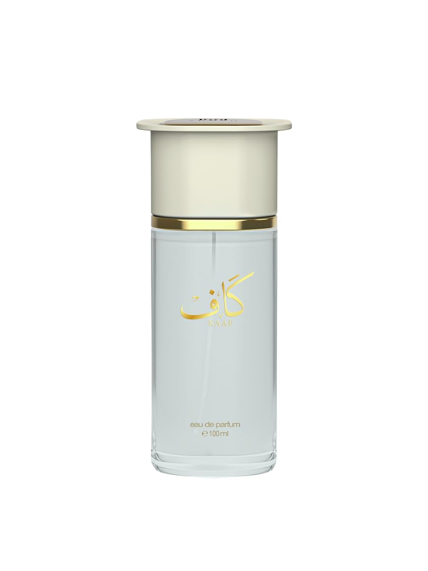 Ahmed Al Maghribi Kaaf Eau De Parfum 100 ML - Unisex Fragrance with Notes of Rose, Saffron, Amber & Musk - Super Rich & Iconic| Long lasting summer fragrance