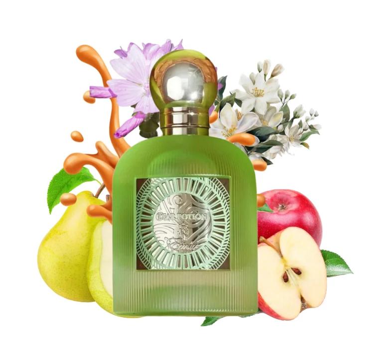 Paris Corner Pear Potion Eau de Parfum | Unisex Fruity Fragrance with Juicy Pear Notes | Emir Series | 100 ml (3.4 oz)
