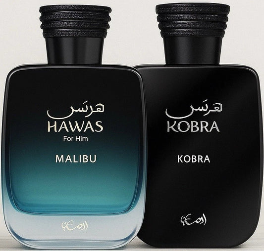 Malibu & Kobra Eau de Perfume for Men (combo)